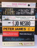 Bestsellers Mixed Popular Fiction | Pack of 8 Books | Condition: Good | Free Bookmarks