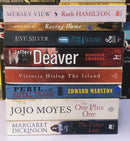 Bestsellers Mixed Popular Fiction | Pack of 8 Books | Condition: Good | Free Bookmarks