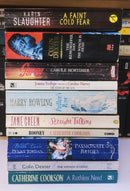 Bestsellers Mixed Popular Fiction | Pack of 10 Books | Condition: Good | Free Bookmarks