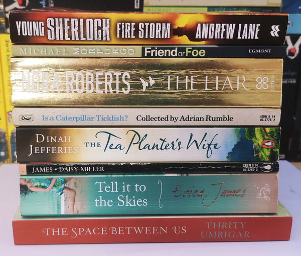 Bestsellers Mixed Popular Fiction | Pack of 8 Books | Condition: Good | Free Bookmarks