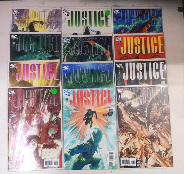 Justice | Full Series of Comics set issue #1 to 12