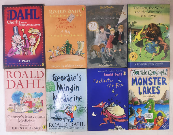 Teen Fictions Mixed Book Set  | Lot of 8 Books | Free Shipping & Bookmarks