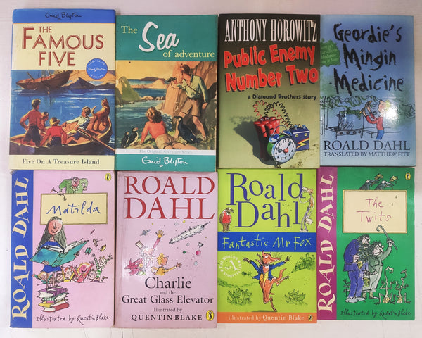Teen Fictions Mixed Book Set  | Lot of 8 Books | Free Shipping & Bookmarks