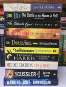 Bestsellers Mixed Popular Fiction | Pack of 10 Books | Condition: Good | Free Bookmarks