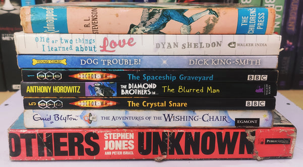 Bestsellers Mixed Popular Fiction | Pack of 8 Books | Condition: Good | Free Bookmarks