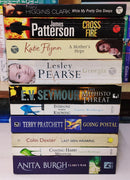 Bestsellers Mixed Popular Fiction | Pack of 10 Books | Condition: Good | Free Bookmarks