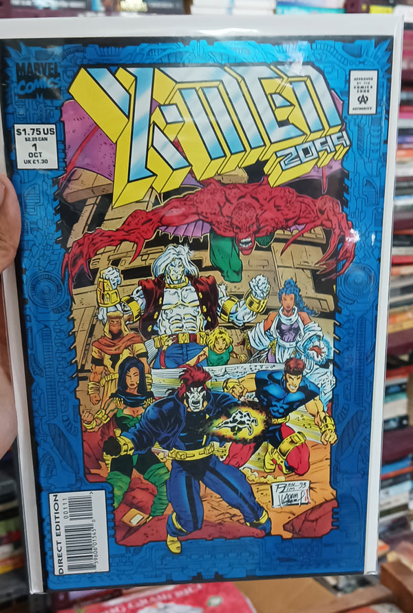 X-Men 2099 The Gathering |  Issue#1A | Year:1993 | Series: X-Men | Pub: Marvel Comics | Direct Edition