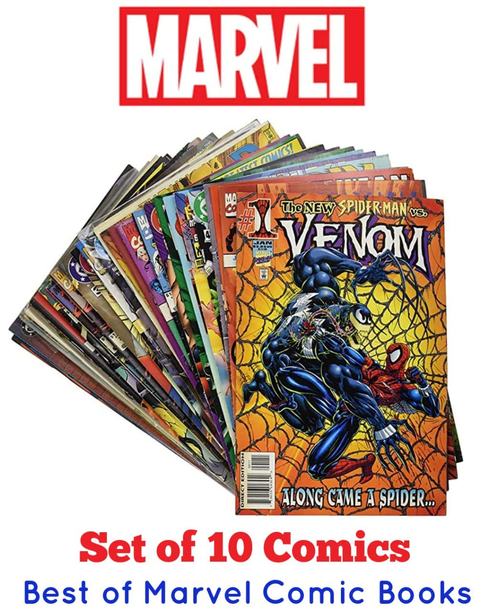 Set of 10 Marvel Comics | Assorted Random Collection