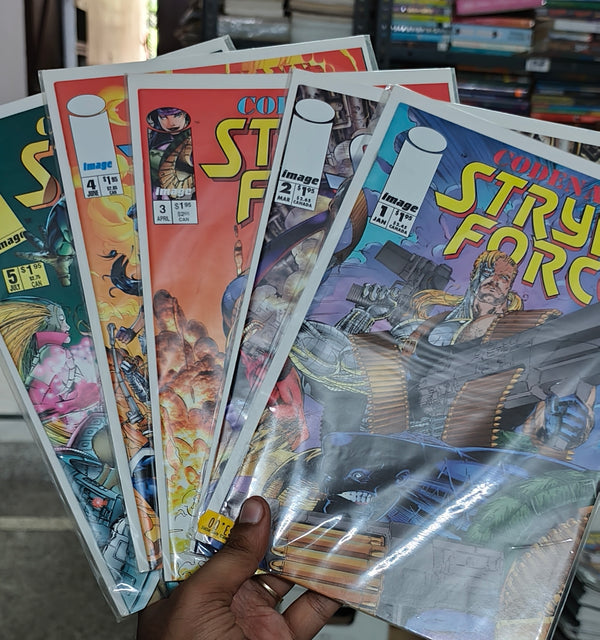 Codename Stryke Force | Full Set from Issue#1 to 5 | Pub:Image Comics