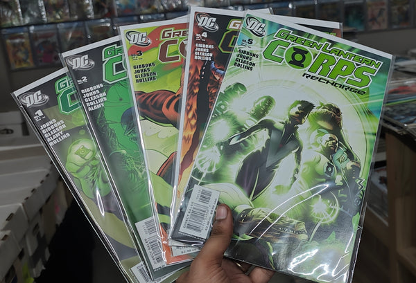 Green Lantern Recharge Issue#1-5 | Complete Story | Pub: DC Comics