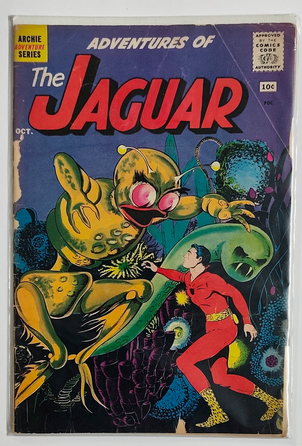 The Adventures of Jaguar | Old Vintage Comics | See photo | Condition: Acceptable