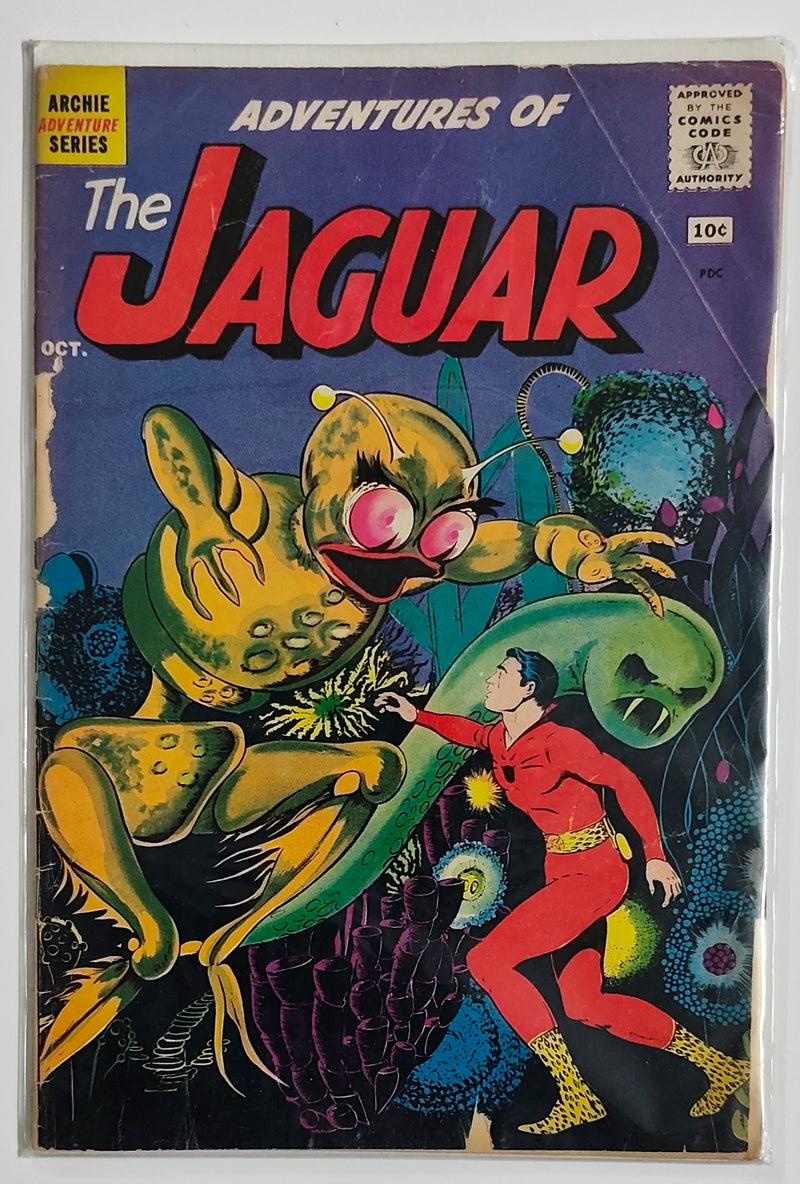 The Adventures of Jaguar | Old Vintage Comics | See photo | Condition: Acceptable