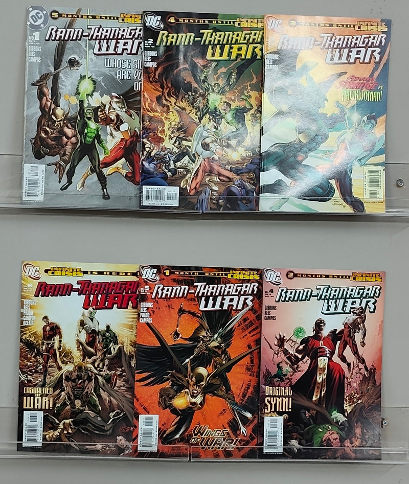Dc Rann Rann-Thanagar War Infinite Crisis | Full Story Set of 6 Comics | Pub:
