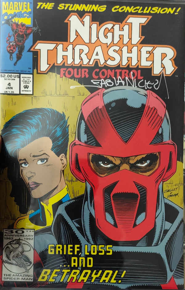 Signed Comic with Certificate Night Thrasher