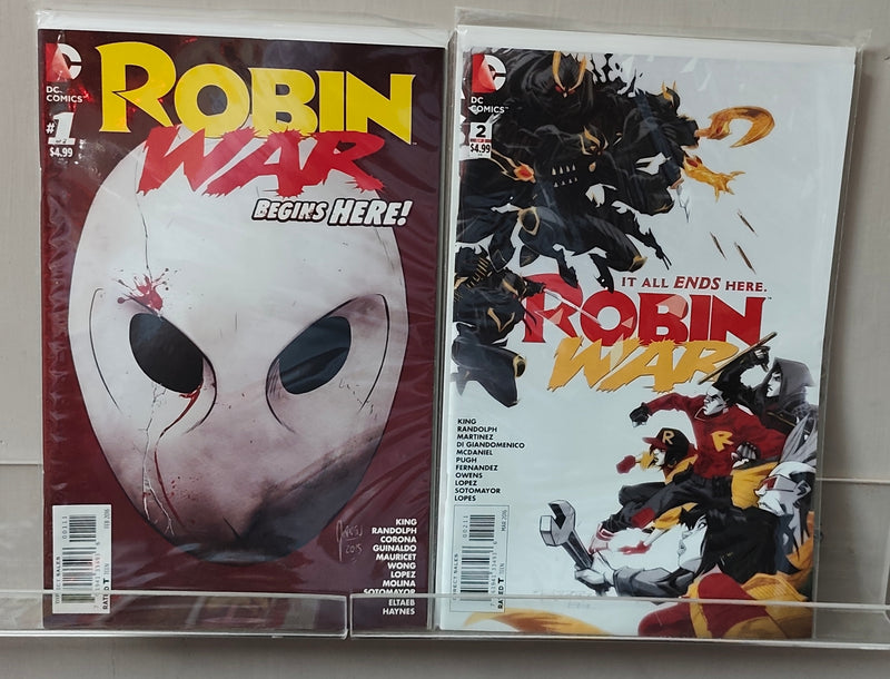 Robin War | Full Set 2 of 2 | Pub: DC Comics