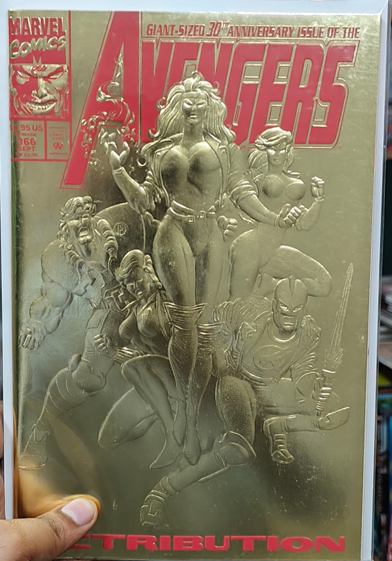 (Gold Foil) The Avengers, Vol. 1 The First Rule!; Swordplay |  Issue
