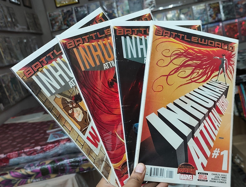 Battleworld Inhuman Attilan Rising | Issue 1 to 4 | Pub: Marvel