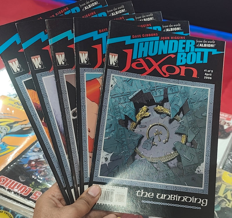 Thunderbolt Jaxon From the World of Albion | Full Set of 5 Comics | Pub: Wildstorm