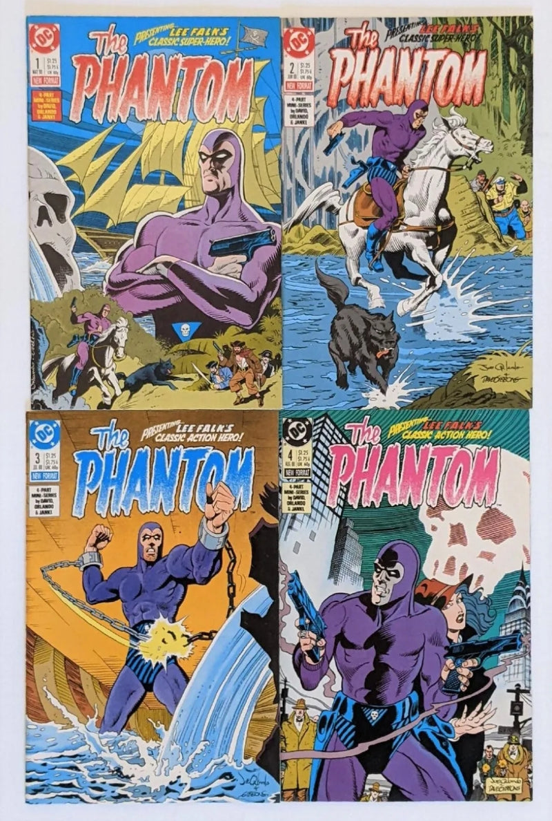The Phantom 1988 USA Complete Set of 4 DC Comic Books by DC