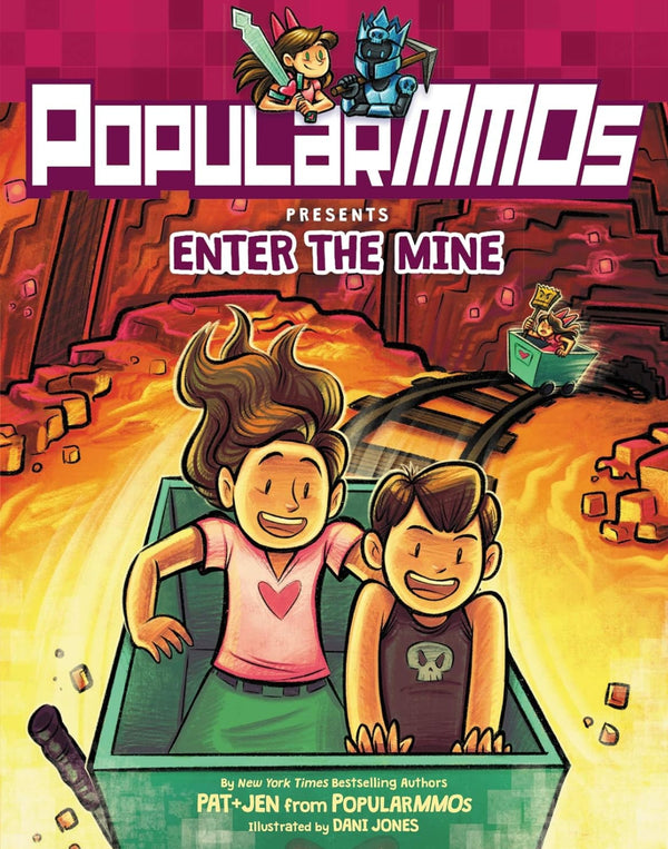 Popularmmos Enter the Mine | Hardcover | Graphic Novel | Pages: 208 | Pub: Harper