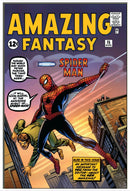 (1st Book of Spiderman) Reprint Edition of Amazing Fantasy Spiderman