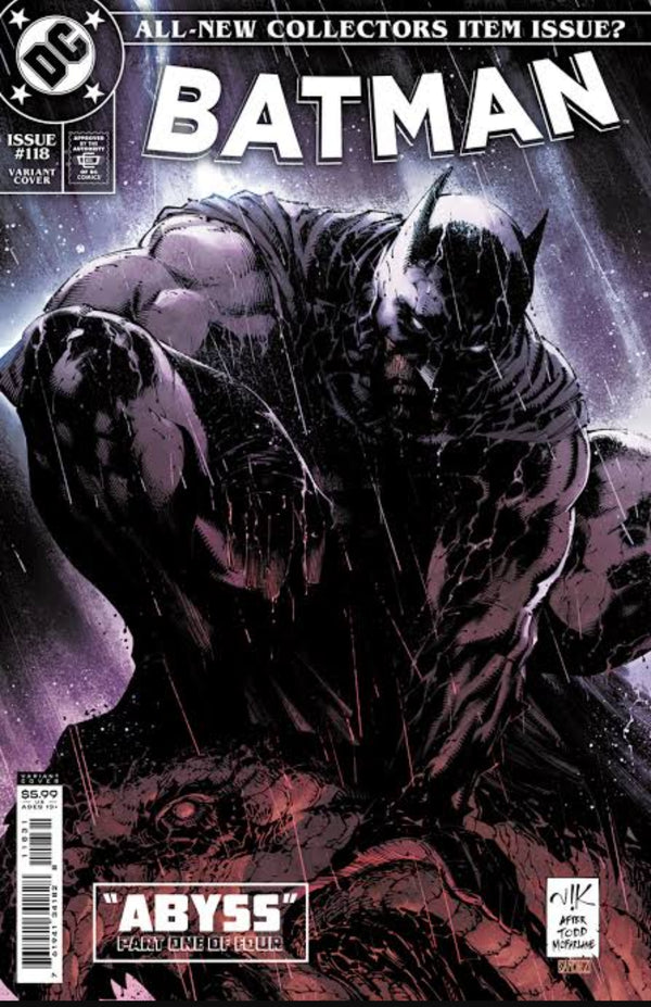 Todd McFarlane Batman Abyss Part One of Four | Issue:#118 | All New Collector's Item Issue | Pub: DC Comics