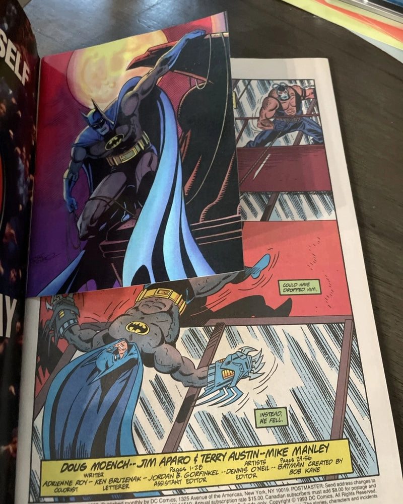 (Die Cut Collector's Edition) Batman, Vol. 1 Knightfall  |  Issue