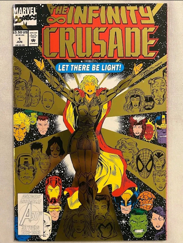 ( 1st full app. of the Goddess ) Infinity Crusade Infinity Crusade - Epiphany |  Issue#1B | Year:1993 | Series: The Infinity Crusade | Pub: Marvel Comics