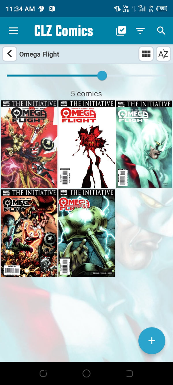 Omega Flight | Set of 5 Comics
