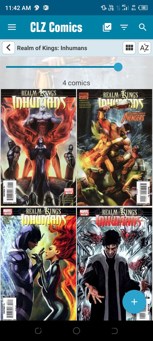Realm of Kings Inhumans | Set of 4 Comics