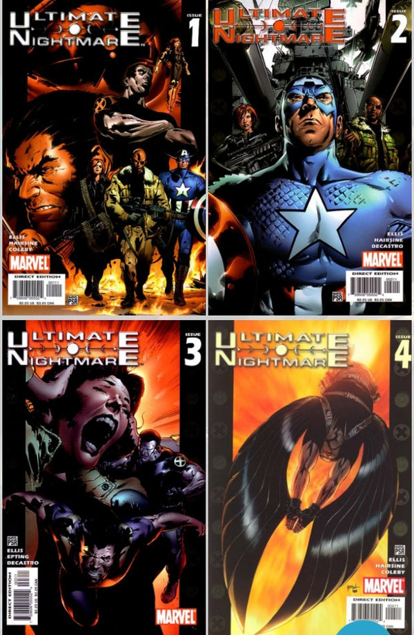 Ultimate nightmare | set of 1-4 comics