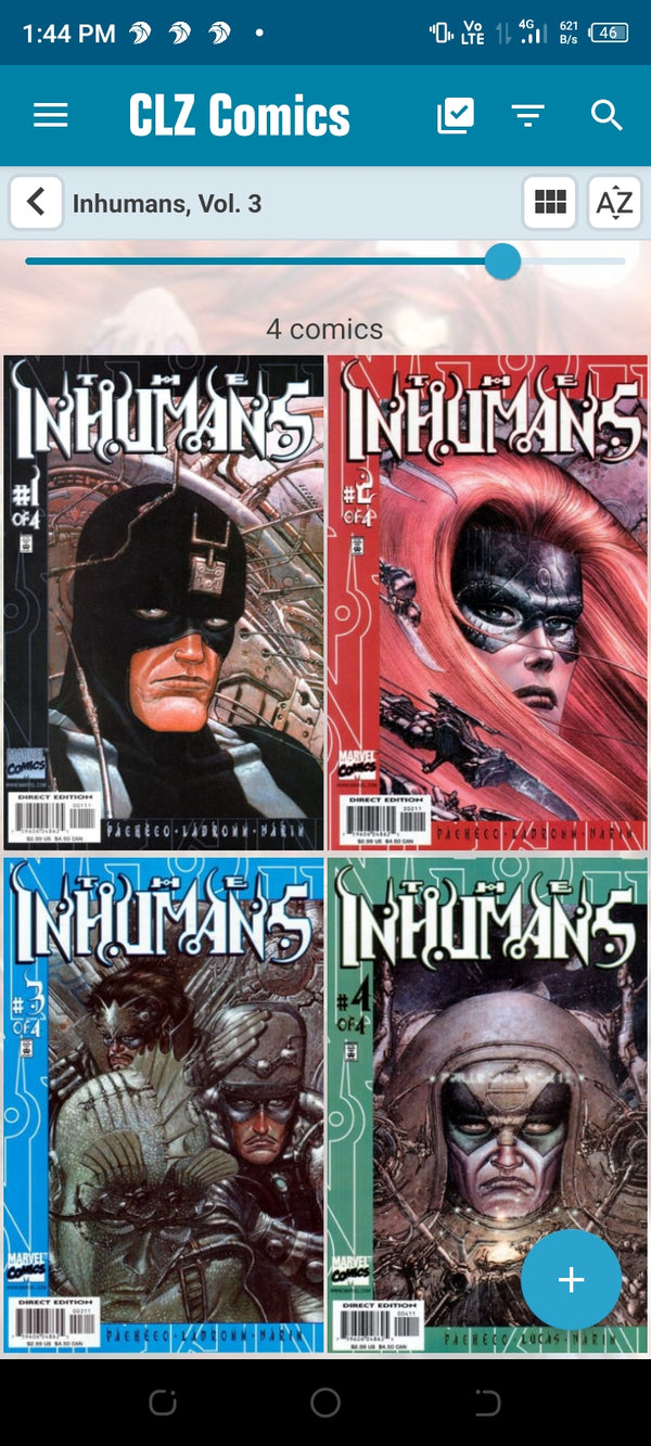 The Inhumans | Set of 1-4 Comics