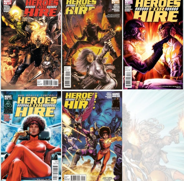 Heroes for hire | set of 1-5