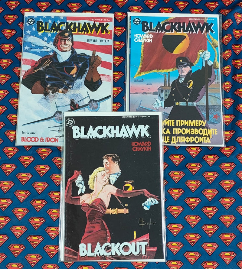 Blackhawk Issue 1 to 3 | Set of 3 Comics | Pub: DC Comics