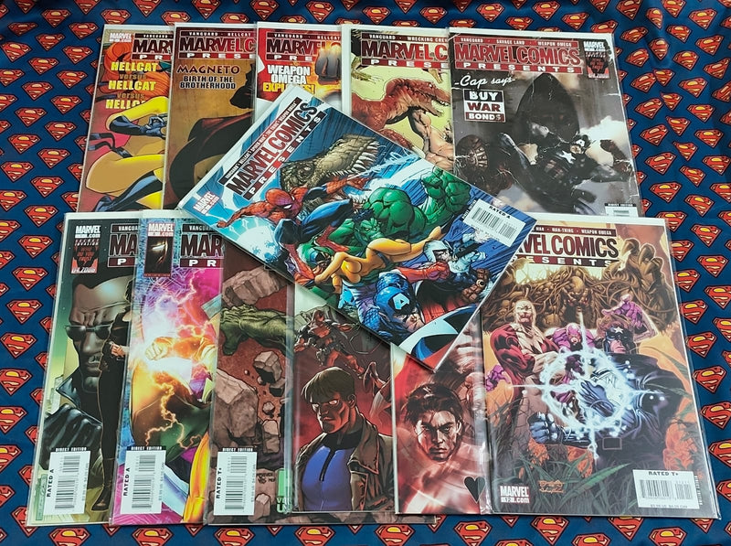 Marvel Comics Presents | Issue 1 to 12 | Set of 12 Comics | Pub: Marvel Comics