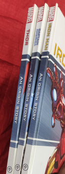 Marvel Origin Story Book Set of 3 Books | Condition: Good
