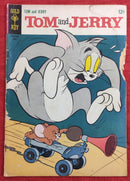 (Damaged) Gold Key Vintage Tom & Jerry Comic Book | Year: 1966 | Pub: Gold Key