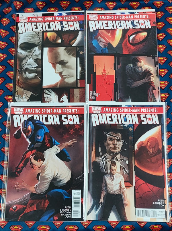 Amazing Spider-Man Presents American Son | Complete Issue 1 to 4 | Set of 4 Comics | Pub: Marvel Comics