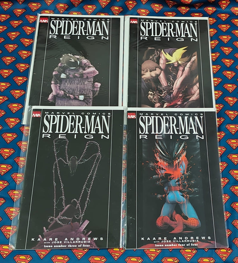 Spider-Man Reign | Complete Issue 1 to 4 | Set of 4 Comics | Pub: Marvel Comics