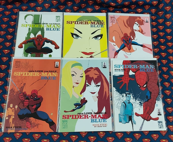 Spider-Man Blue | Issue 1 to 6 | Set of 6 Comics | Pub: Marvel Comics