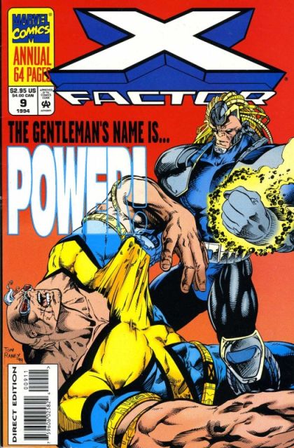 X-Factor, Vol. 1 Annual Contact |  Issue#9A | Year:1994 | Series: X-Factor | Pub: Marvel Comics | Direct Edition