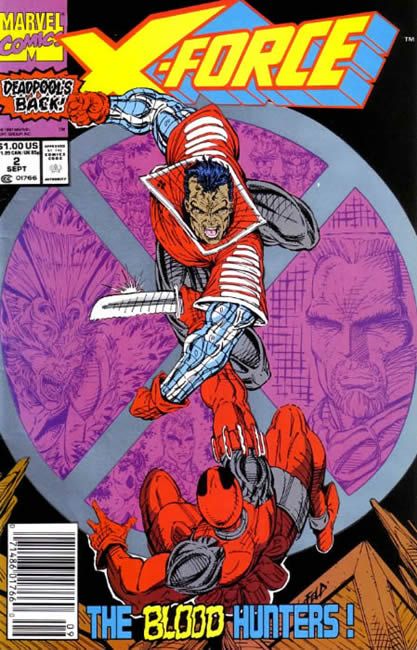 X-Force, Vol. 1 The Blood Hunters |  Issue#2B | Year:1991 | Series: X-Force | Pub: Marvel Comics