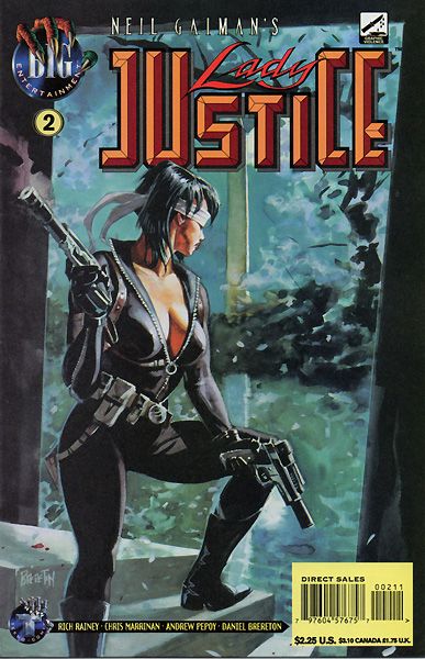 Neil Gaiman's Lady Justice (Big Entertainment) Control Freak, Part 1: Psycho Therapy |  Issue#2 | Year:1996 | Series:  | Pub: Big Entertainment |