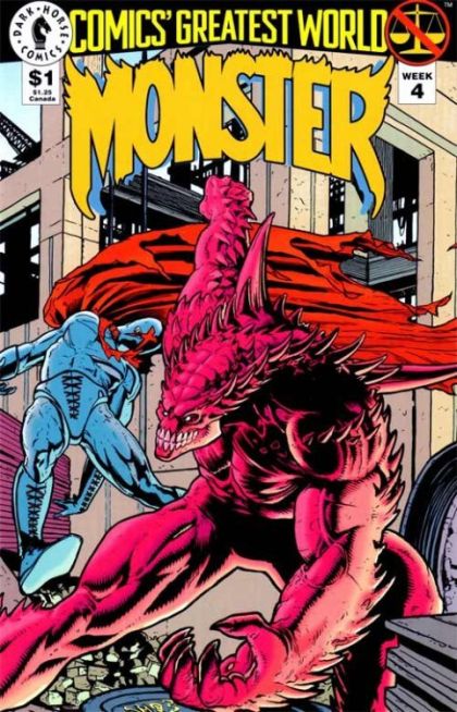 Comics' Greatest World: Arcadia Arcadia, Week 4: Monster |  Issue#4 | Year:1993 | Series: Comics' Greatest World | Pub: Dark Horse Comics |