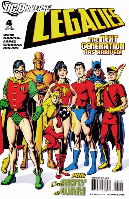 DC Universe: Legacies The Next Generation! / Snapshot: Remembrance! |  Issue#4A | Year:2010 | Series:  | Pub: DC Comics | Jose Luis Garcia-lopez & Dave Gibbons Regular Cover