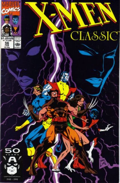 X-Men Classic The Hellfire Gambit |  Issue#56A | Year:1990 | Series: X-Men | Pub: Marvel Comics | Direct Edition