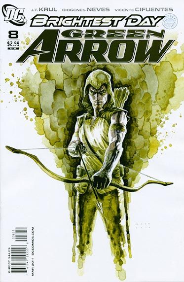 Green Arrow, Vol. 4 Brightest Day - Exorcising the Demons |  Issue#8B | Year:2011 | Series: Green Arrow | Pub: DC Comics | David Mack Variant Cover