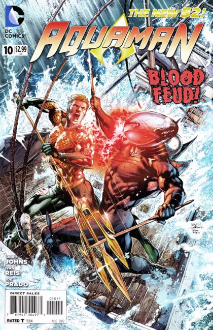 Aquaman, Vol. 7 The Others, Chapter Four |  Issue#10A | Year:2012 | Series: Aquaman | Pub: DC Comics | Ivan Reis Regular Cover
