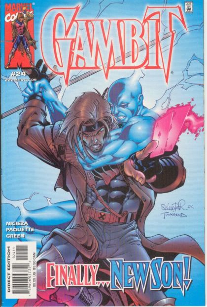 Gambit, Vol. 3 Sunrise Sunset |  Issue#24A | Year:2000 | Series: Gambit | Pub: Marvel Comics | Direct Edition