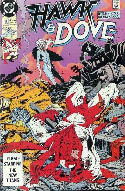 Hawk & Dove, Vol. 3 Calling In the Cavalry |  Issue#11A | Year:1990 | Series: Teen Titans | Pub: DC Comics | Direct Edition